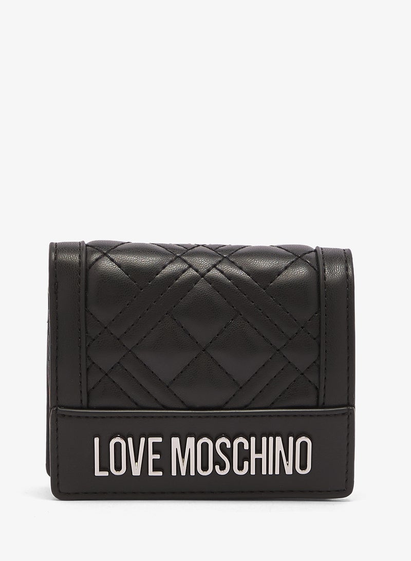Love Moschino Quilted PU Wallet - Image 1